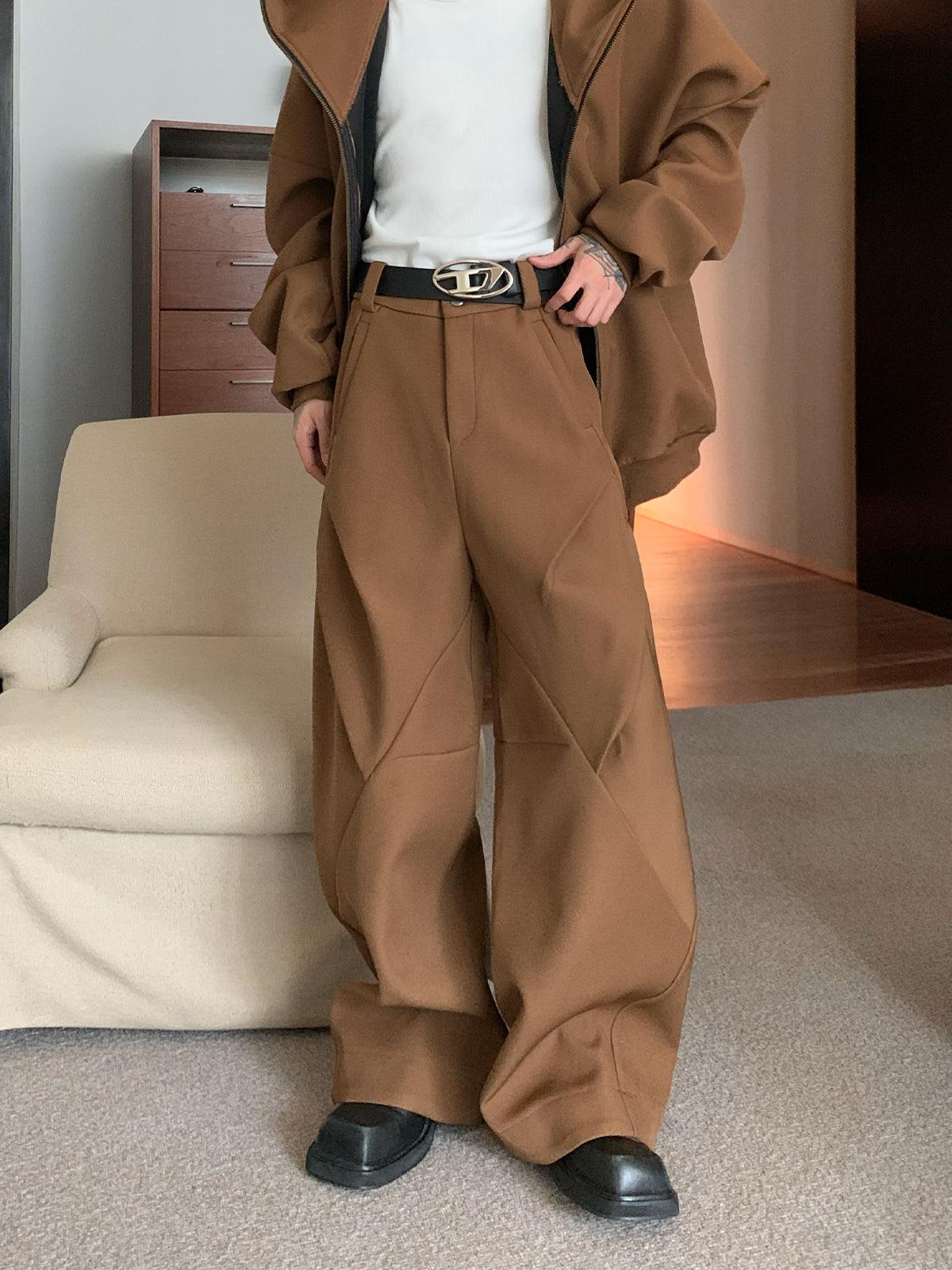 Wide Leg Mopping Pants