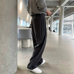 Wide-Leg Pleated Pants