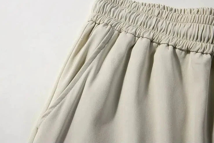 Wide Leg Sports Shorts