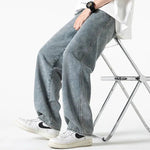 Wide-Leg Straight Jeans