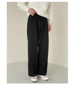 Wide Leg Suit Pants
