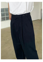 Wide Leg Suit Pants