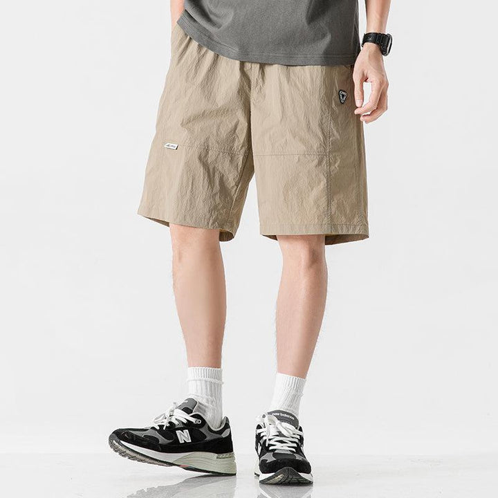 Wide Leg Track Shorts