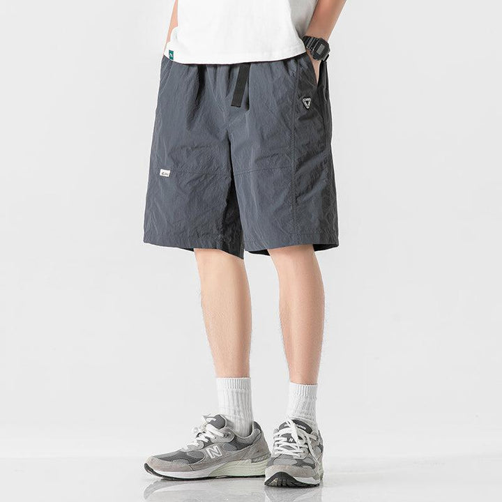 Wide Leg Track Shorts