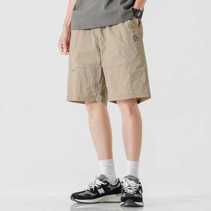 Wide Leg Track Shorts