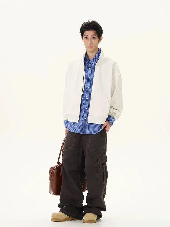 Wide-leg Cargo Pants