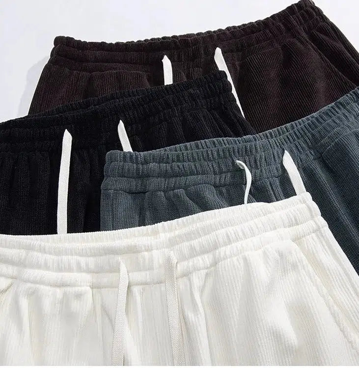 Wide-leg Drawstring Sweatpants