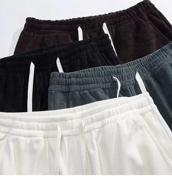 Wide-leg Drawstring Sweatpants
