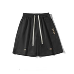 Wide-leg Embroidery Shorts