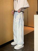 Wide-leg Straight-leg Jeans