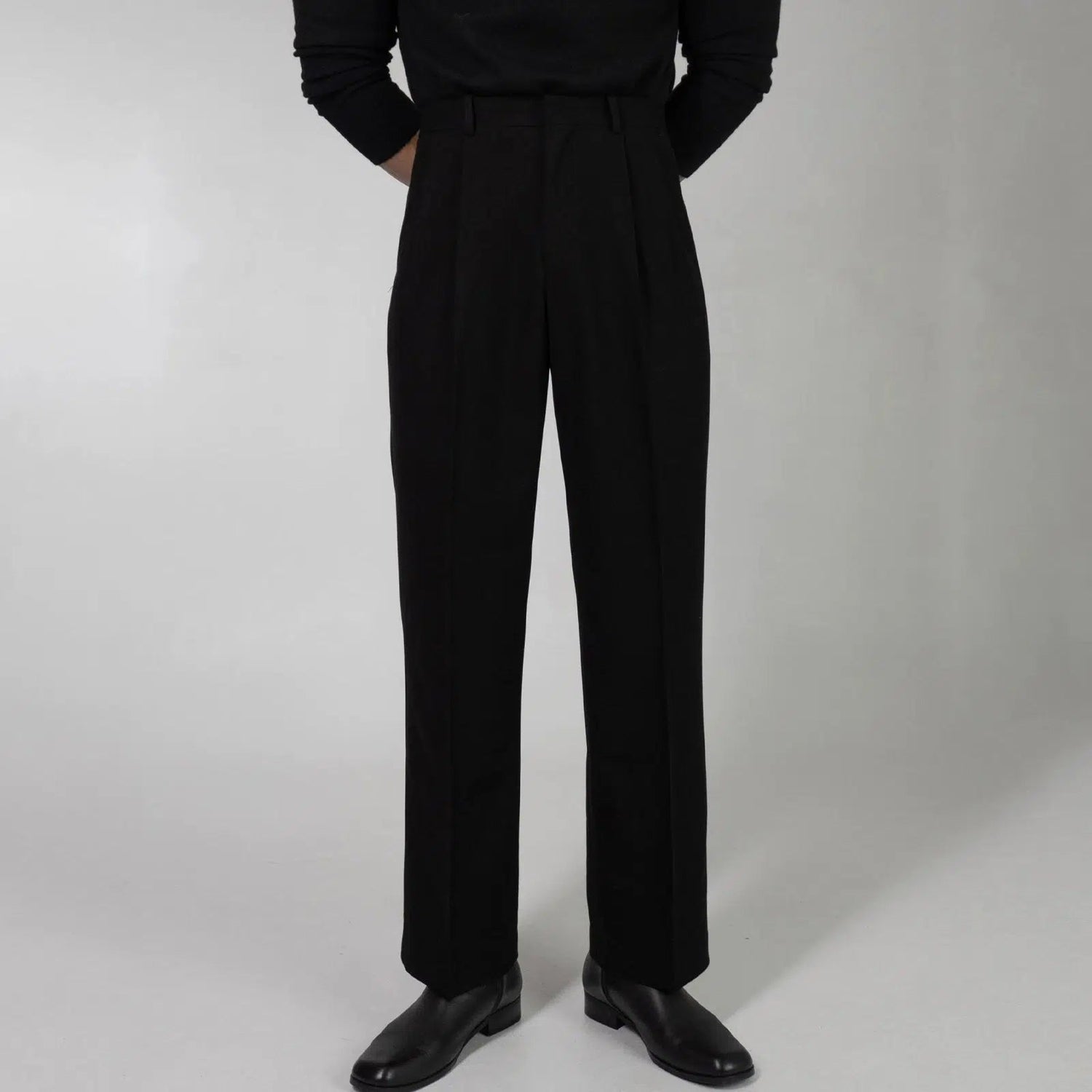 Wide-leg Straight-leg Suit Pants
