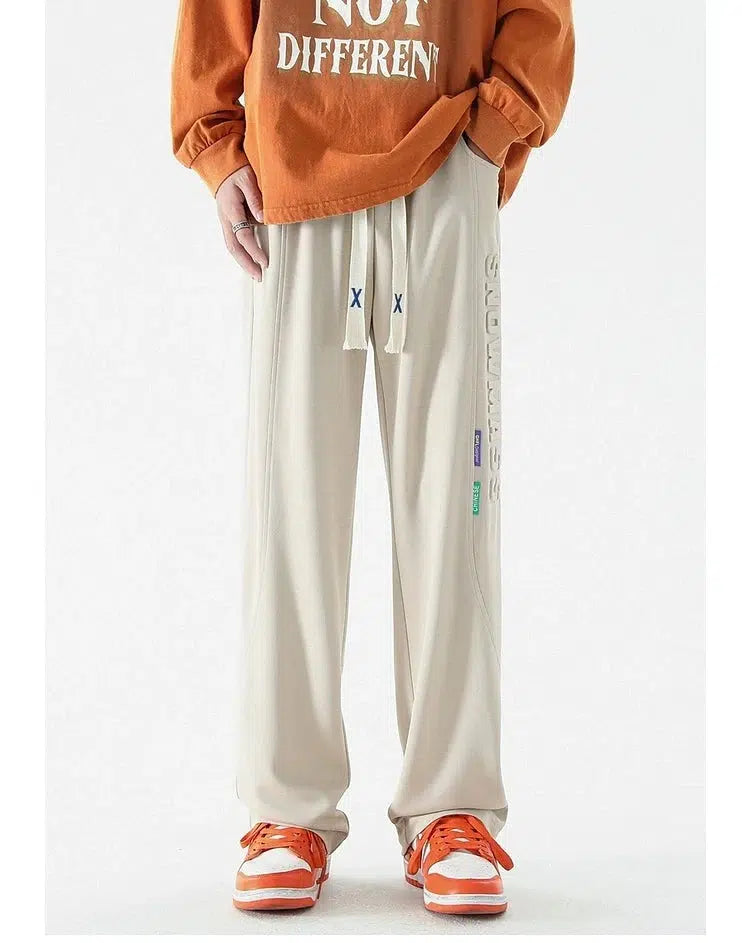 Wide-leg Sweatpants