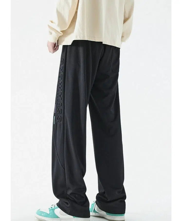 Wide-leg Sweatpants