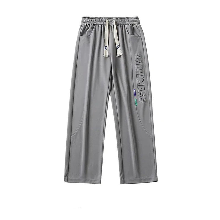 Wide-leg Sweatpants