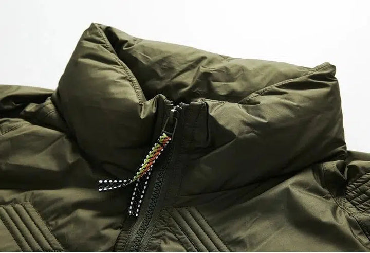 Windproof Cotton-filled Down Jacket