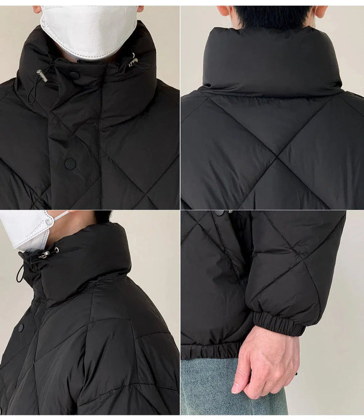 Windproof Padded Cotton Down Jacket