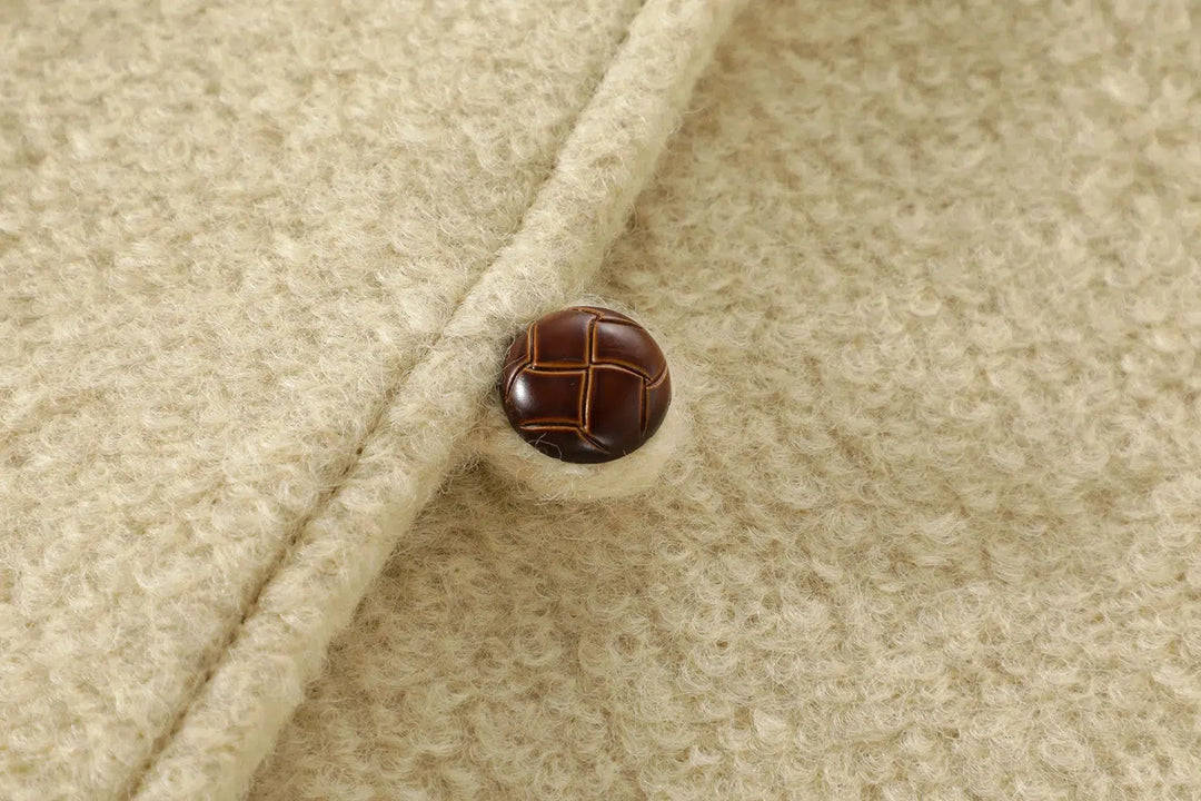 Pockets Button-Up Coat