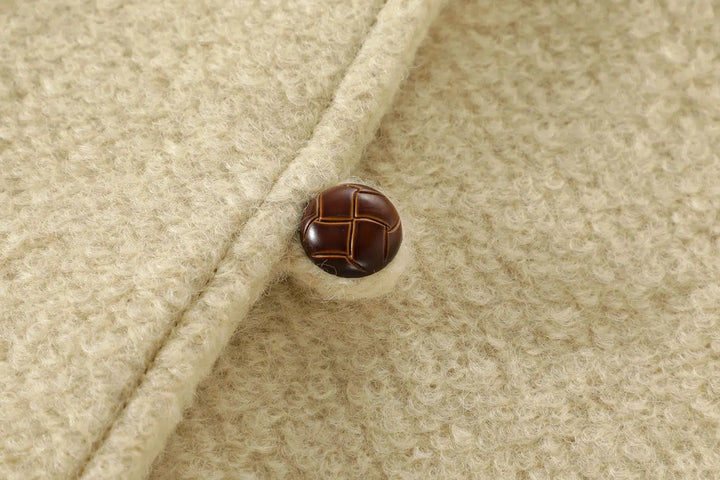 Pockets Button-Up Coat