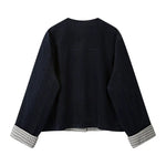 Casual Button-Up Coat with Pockets