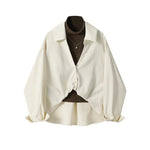 Long Sleeve Shirt Two Piece Set