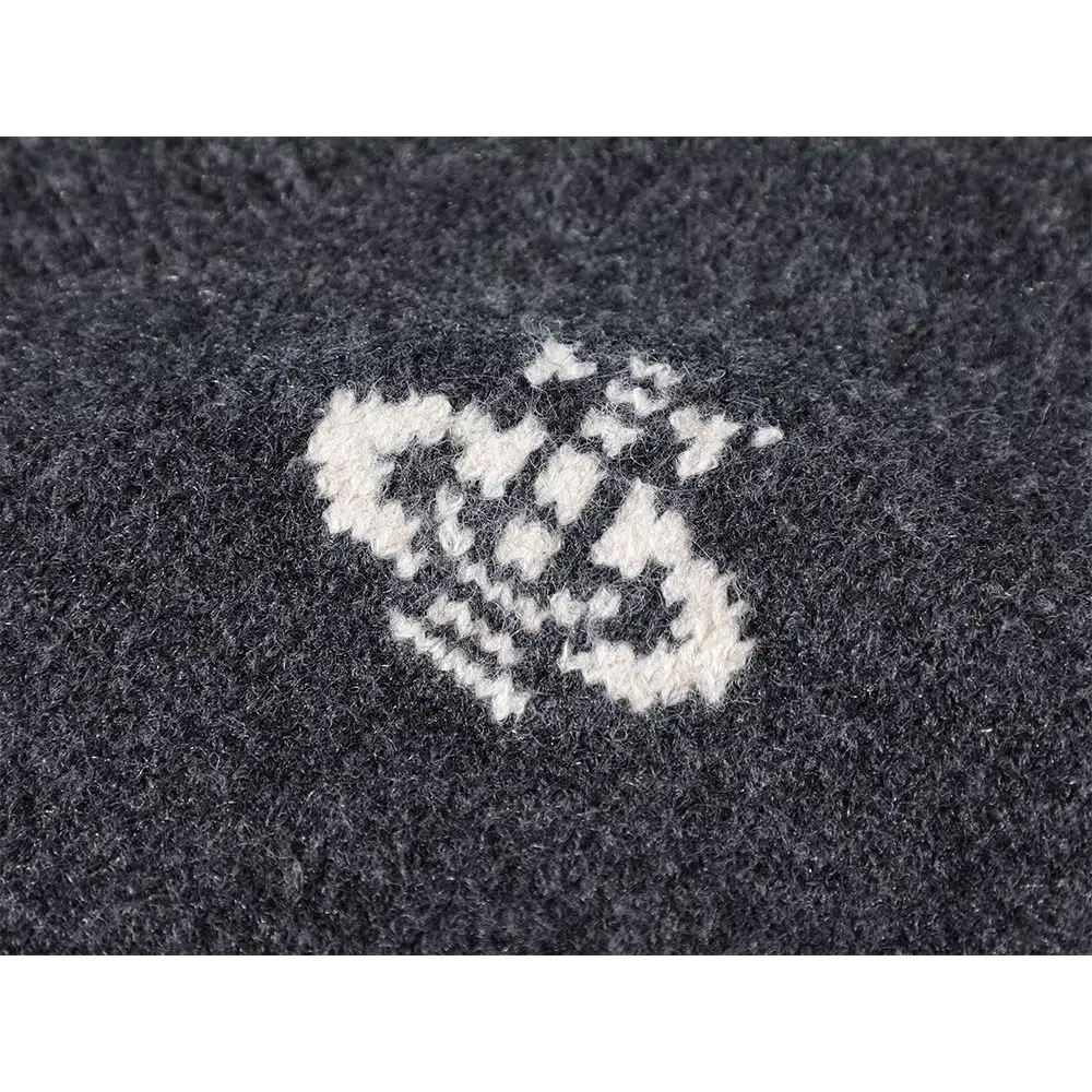 Embroidery Knit Cardigan Sweater
