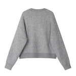 Dog Embroidery Knitwear Sweater