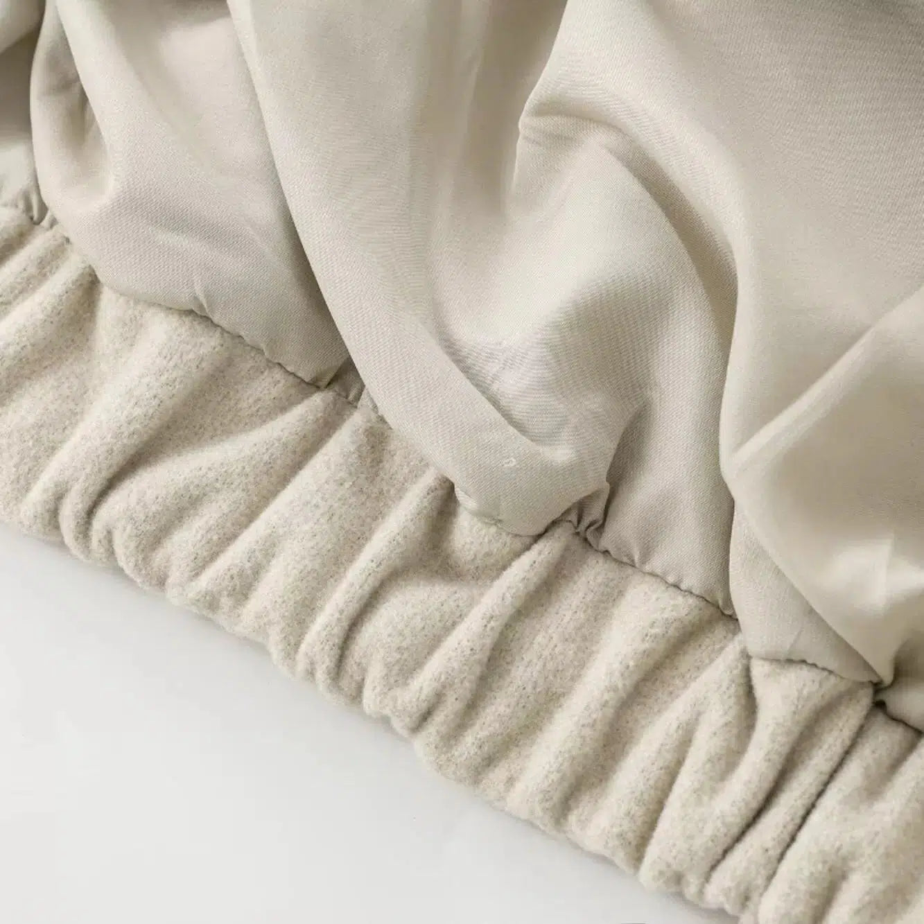 Wool Blend Button-Up Coat