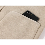 Detachable Scarf Wool Coat