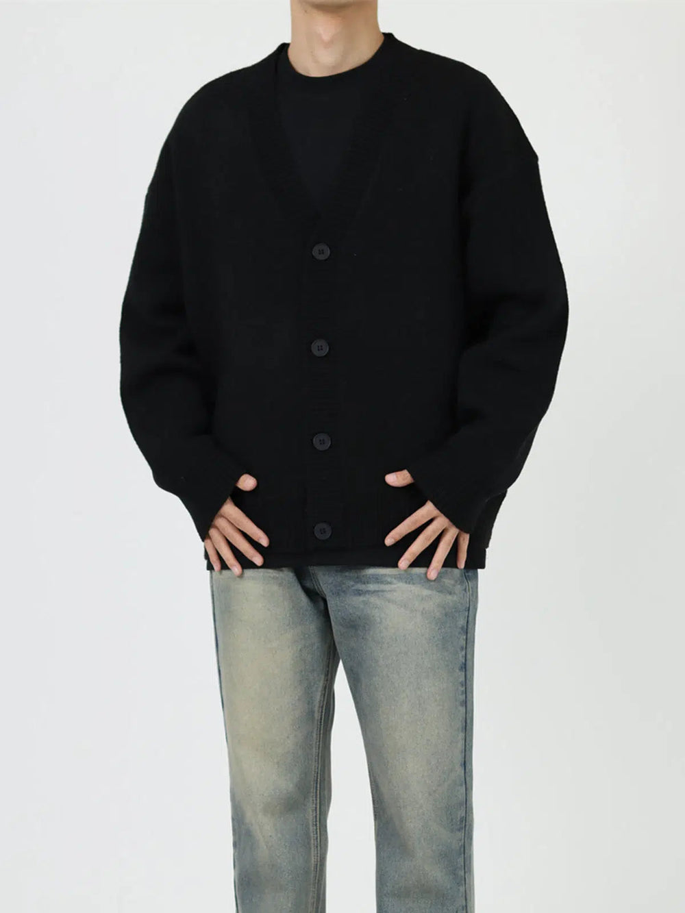Wool Versatile Cardigan Sweater