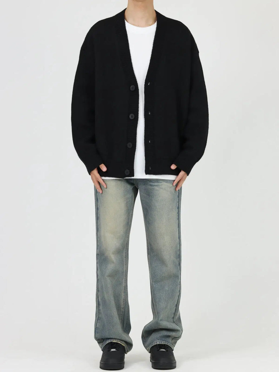 Wool Versatile Cardigan Sweater
