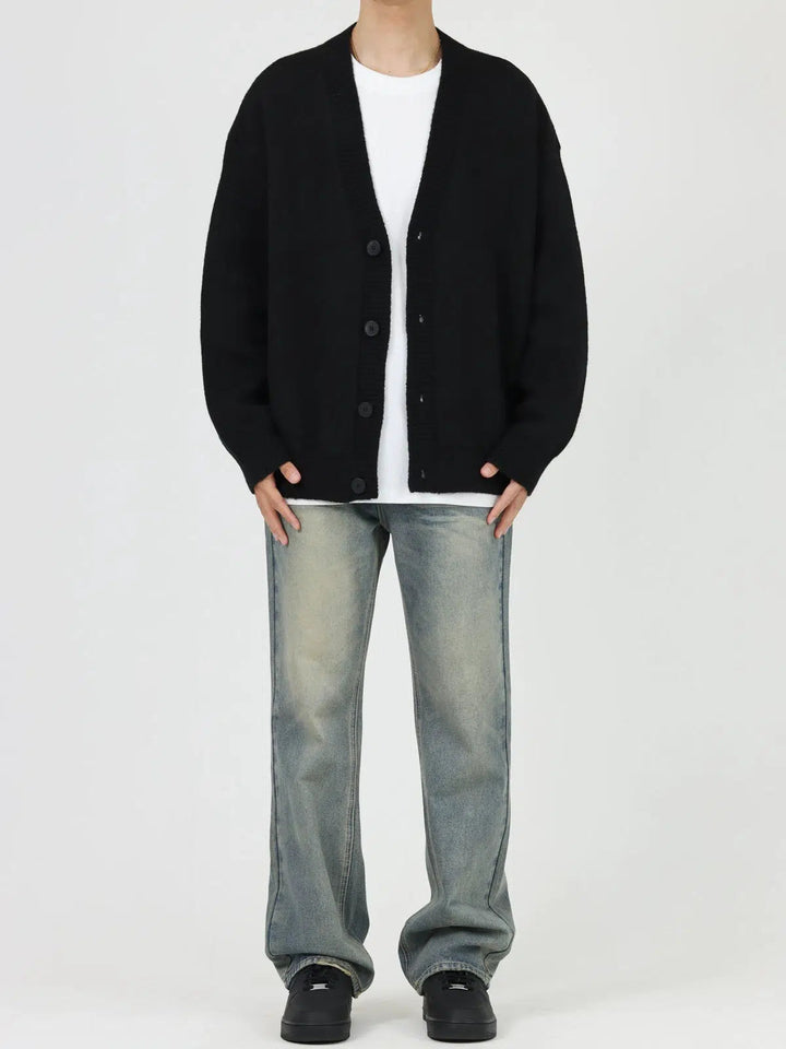 Wool Versatile Cardigan Sweater