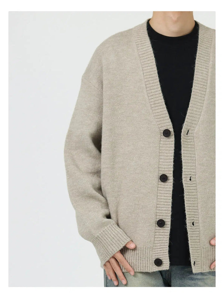 Wool Versatile Cardigan Sweater