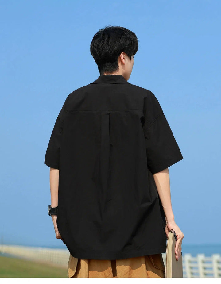 Work Shirt Short-Sleeved Shirt Jacket