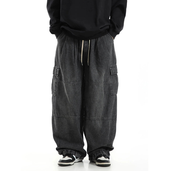 Workwear Cargo Washed Pants