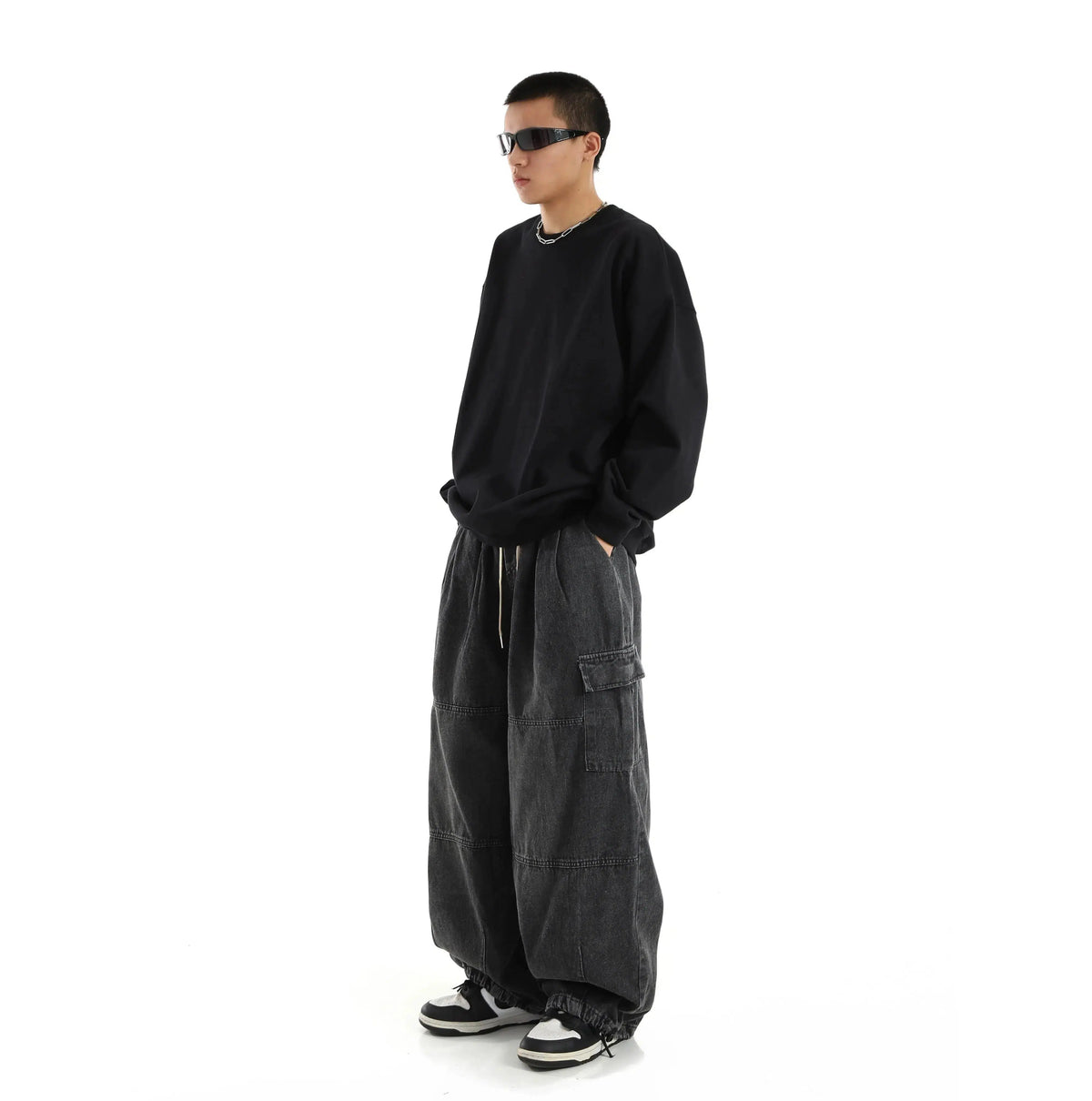 Workwear Cargo Washed Pants