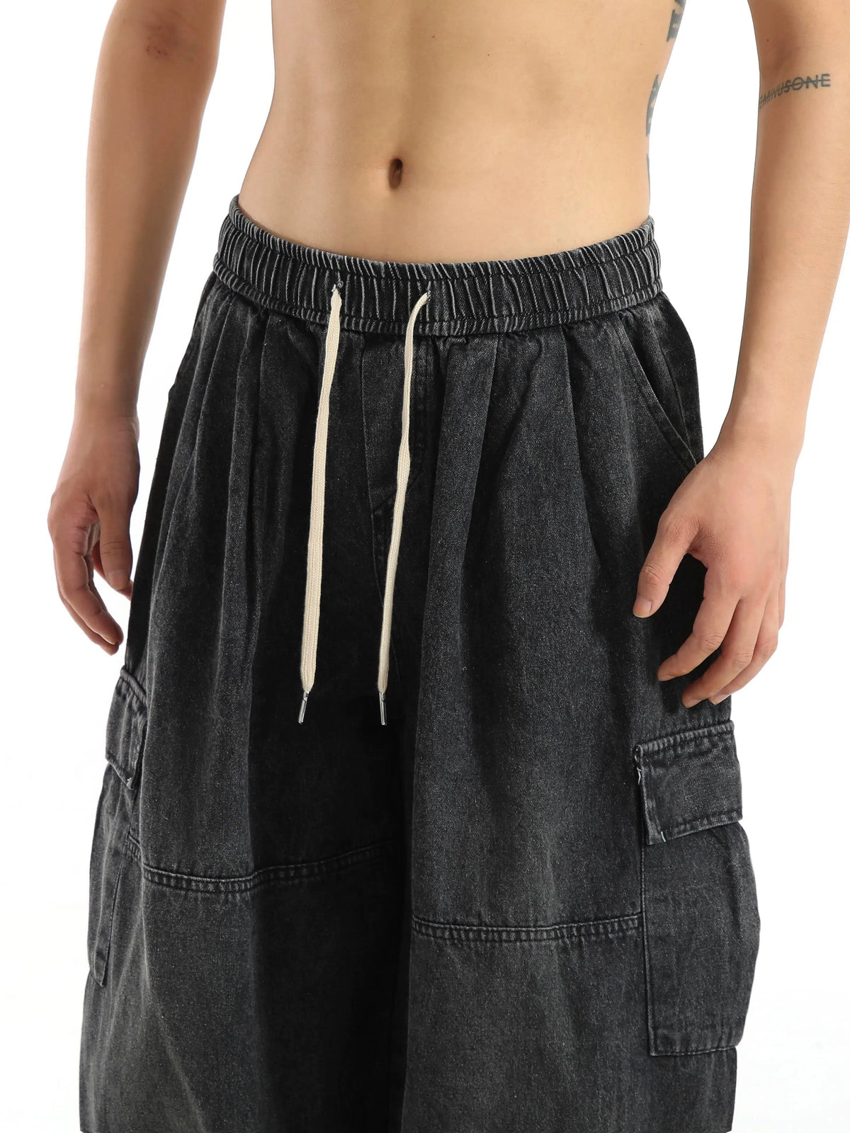 Workwear Cargo Washed Pants