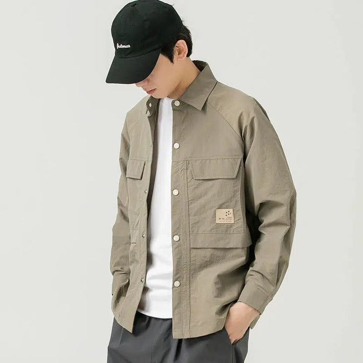Workwear Fit Cargo Overshirt