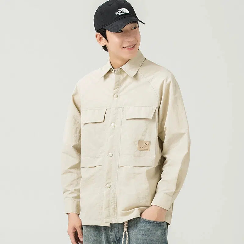 Workwear Fit Cargo Overshirt