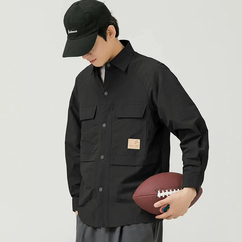 Workwear Fit Cargo Overshirt