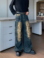 Workwear Multi-pocket Cargo Jeans