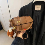 Woven Square Crossbody Bag