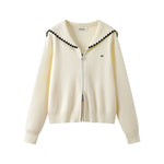 496298:30155,6021422429122,496298:30155,6021422429123,6021422429122,6021422429123, Zip Front Knit Hoodie Sweatshirt