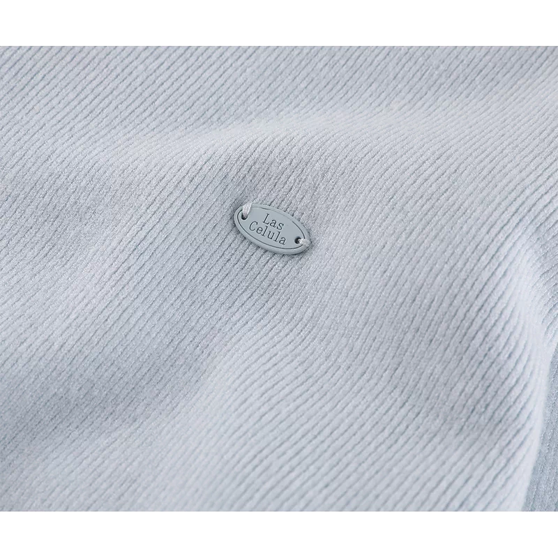 Zip Front Knit Hoodie Sweatshirt 4