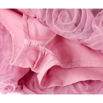 3D Rose Mesh A-Line Mini Skirt 4