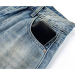 Casual Retro Graffiti Wide-Leg Jeans Pants 3