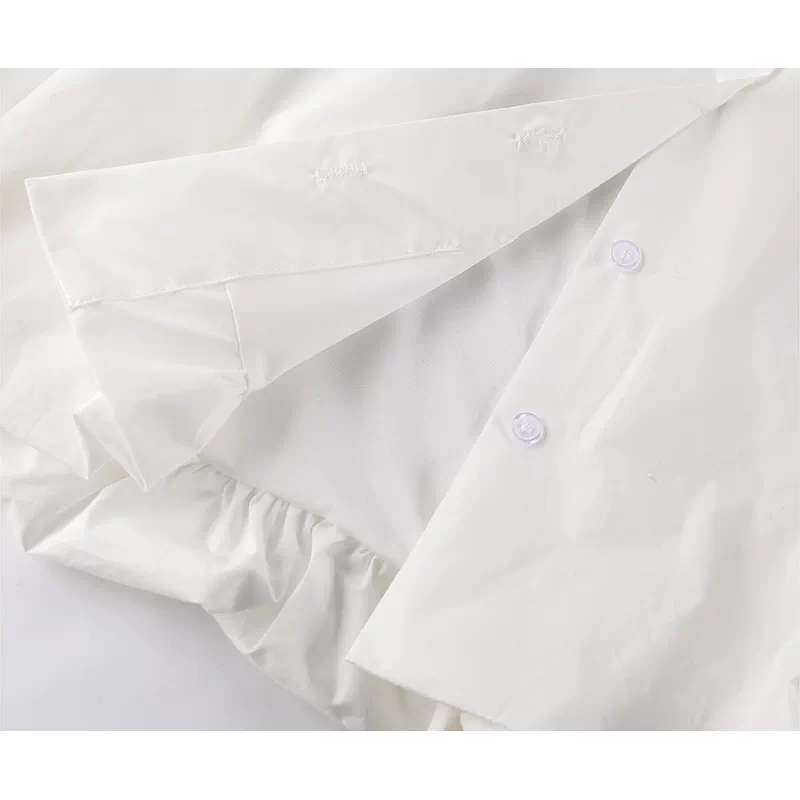 Peter Pan Collar Button Front Blouse 4