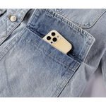 Oversized Denim Jacket with Contrast Collar 3