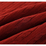 Cable Knit Stand Collar Zip Cardigan Sweater 3