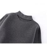 Knit Peplum Sweater and A-Line Skirt Set 3