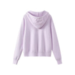 Soft Knit Hooded Zip Cardigan Sweater 2